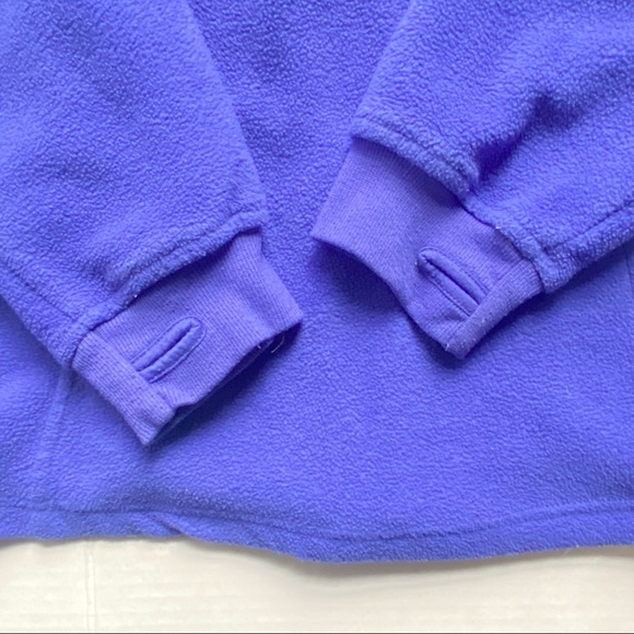 🐆 Oakley Zip Fleece Jacket with Front Side Pockets, Thumb Holes, Wide Collar - Picture 9 of 11